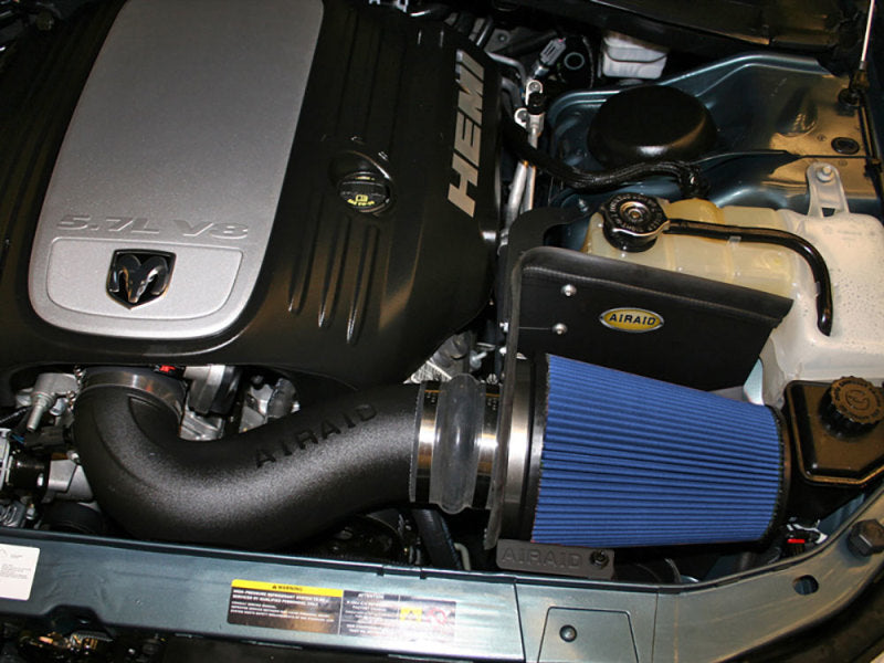 Airaid 06-10 Charger / 05-08 Magnum 5.7/6.1L Hemi CAD Intake System w/ Tube (Dry / Blue Media)