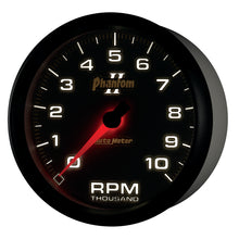 Load image into Gallery viewer, Autometer Phantom II 5in Electrical 10K RPM In-Dash Tachometer