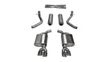 Corsa 15-17 Dodge Challenger Xtreme Cat-Back Dual Rear Exit with Twin 3.5in Polished Pro-Series Tips