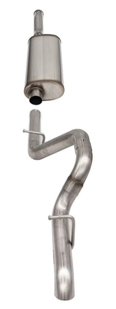 Corsa 18-21 Jeep Wrangler JLU 3.6L Sport 2.75in Cat-Back Exhaust w/ Turn Down Tip