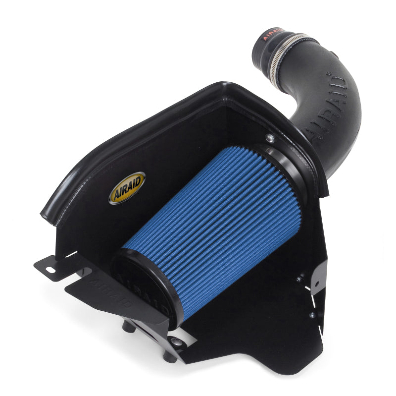 Airaid 07-11 Jeep Wrangler JK 3.8L CAD Intake System w/ Tube (Dry / Blue Media)