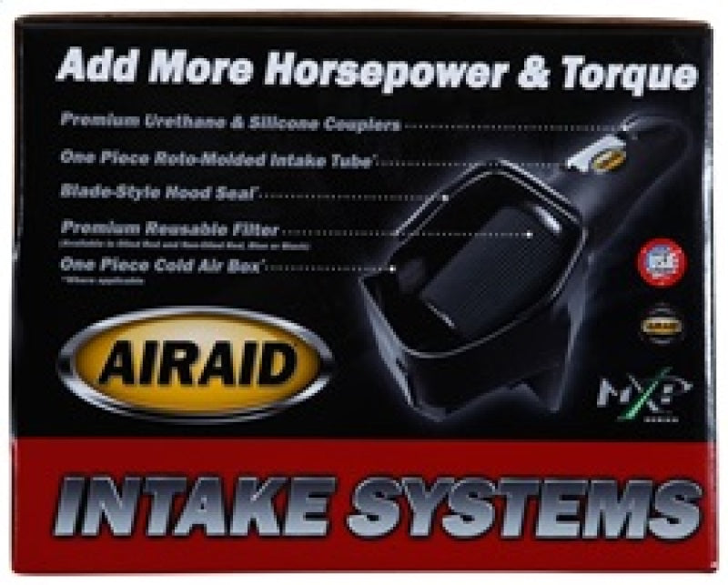 Airaid 10-14 Ford SVT Raptor / 11-13 F-150 6.2L CAD Intake System w/ Tube (Oiled / Red Media)