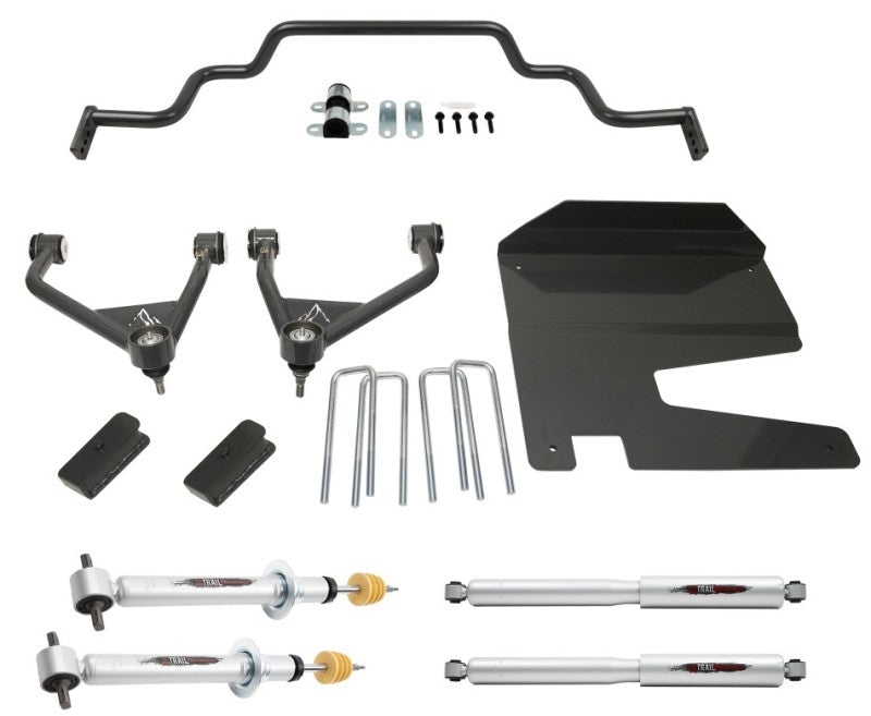 Belltech 19-20 Silverado / Sierra 4wd 4in Lift Kit with Front Sway Bar