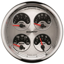 Load image into Gallery viewer, Autometer American Muscle 5in Quad LED Gauge