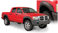 Load image into Gallery viewer, Bushwacker 97-04 Dodge Dakota Fleetside Extend-A-Fender Style Flares 4pc - Black