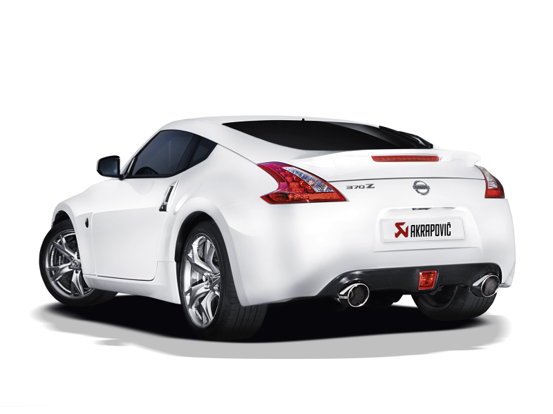 Akrapovic 09-17 Nissan 370Z Evolution Line Cat Back (SS) (Req. Tips)