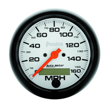 Load image into Gallery viewer, Autometer Phantom 3-3/8in 160 MPH In-Dash Electric Programmable Speedometer