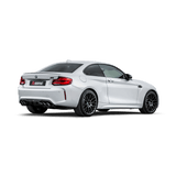 Akrapovic 2018+ BMW M2 Competition/M2 CS (F87N) Slip-On Line (Titanium) w/Carbon Fiber Tips