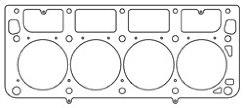 Cometic GM LS1 (w/M.I.D. Sleeves) 4.125 inch Bore .040 inch MLS Headgasket