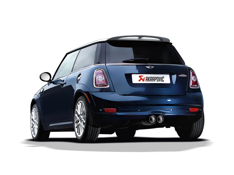 Akrapovic 07-14 MINI Cooper S (R56) / Cooper S Cabrio (R57) Evolution Line Cat Back (SS) (Req. Tips)