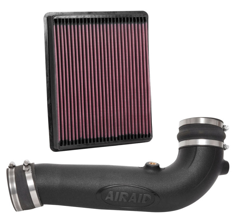 Airaid 17-18 GMC Sierra 1500/Yukon Denali 6.2L V8 F/I Airaid Jr Intake Kit - Oiled / Red Media