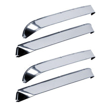 Load image into Gallery viewer, AVS 87-91 Ford LTD Crown Victoria Ventshade Front &amp; Rear Window Deflectors 4pc - Stainless