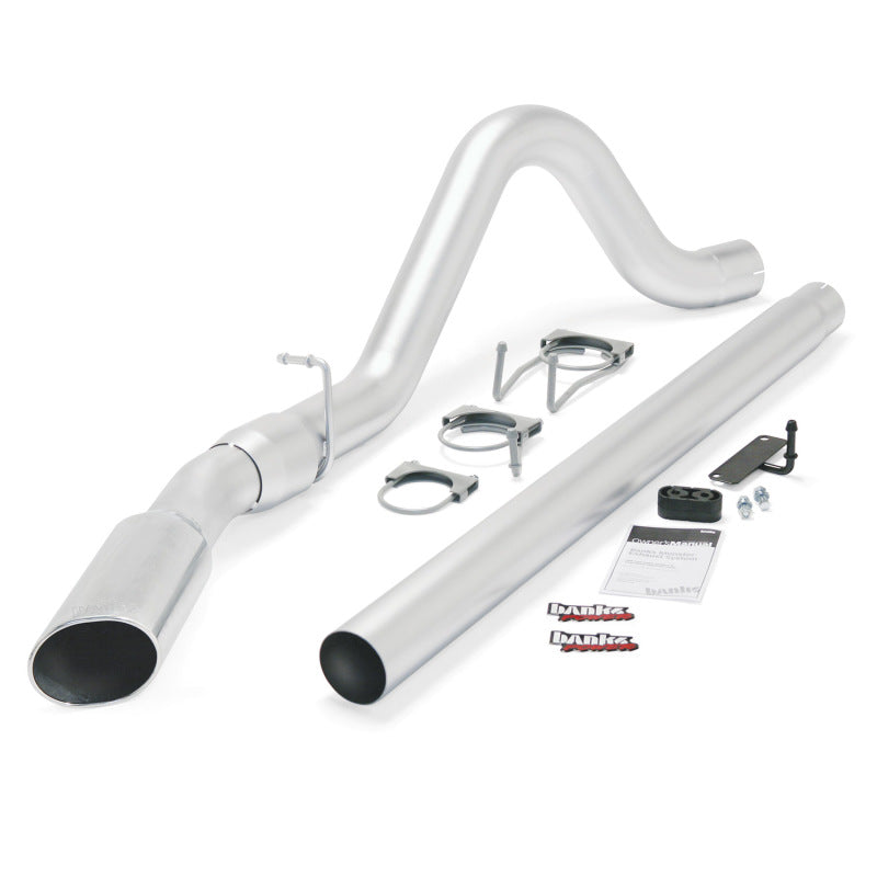 Banks Power 08-10 Ford 6.4L (All W/B) Monster Exhaust System - SS Single Exhaust w/ Chrome Tip