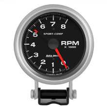 Load image into Gallery viewer, Autometer Standard 3-3/4in 8,000 RPM Pedestal Mount Tachometer