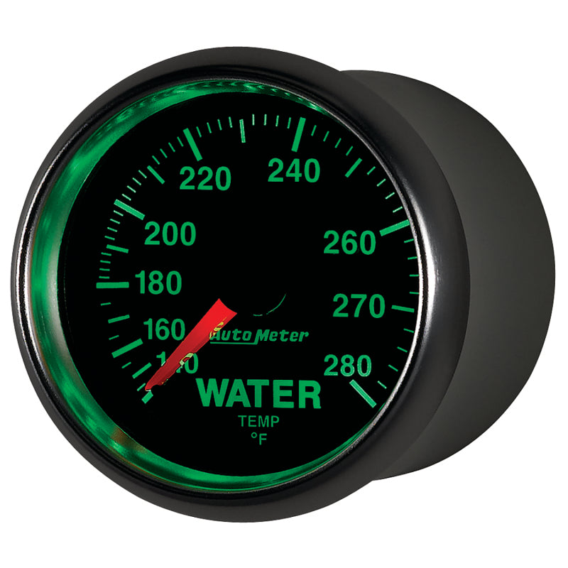 AutoMeter Gauge Water Temp 2-1/16in. 140-280 Deg. F Mechanical Gs