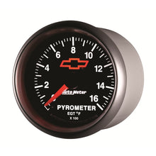 Load image into Gallery viewer, Autometer GM Full Sweep Electric 52mm 0-1600 degree F Pyrometer