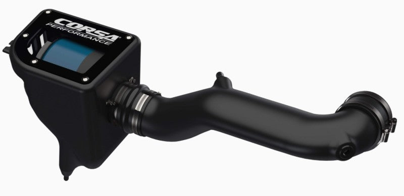 Corsa 18-19 Jeep Wrangler JL 3.6L V6 Closed Box Air Intake w/ Donaldson Powercore Dry Filter