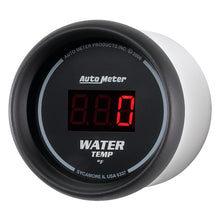 Load image into Gallery viewer, Autometer Black 0-300 F Digital Water Temp Gauge