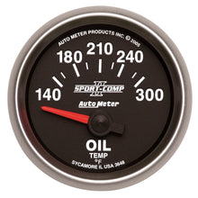 Load image into Gallery viewer, Autometer Sport-Comp II Electronic 140-300 Deg F Oil Temp Gauge