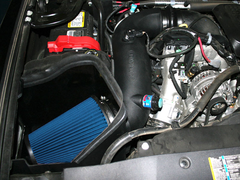 Airaid 07-10 Chevrolet/GMC Duamax LMM 6.6L DSL MXP Intake System w/ Tube (Dry / Blue Media)