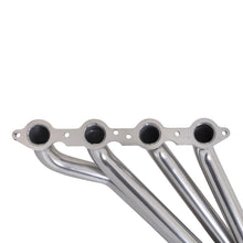 Load image into Gallery viewer, BBK 10-15 Camaro LS3 L99 Long Tube Exhaust Headers With Converters - 1-3/4 Silver Ceramic