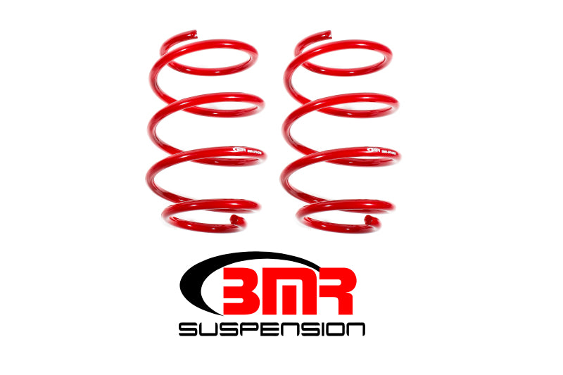 BMR 16-17 6th Gen Camaro V8 Front Performance Version Lowering Springs - Red