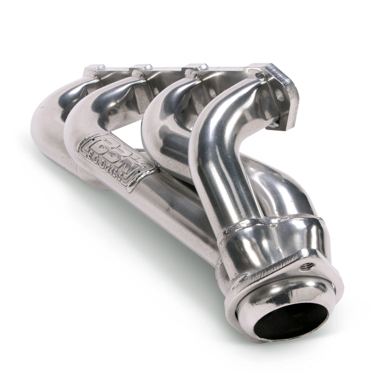 BBK 79-93 Mustang 351 Swap Shorty Unequal Length Exhaust Headers - 1-5/8 Silver Ceramic