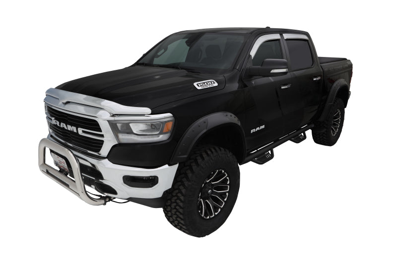 Bushwacker 09-18 Ram 1500 w/ 67.4in Fleetside Bed (Ex. R/T and Rebel) DRT Style Flares 4pc - Black