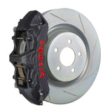 Brembo 05-14 Mustang GT Excl non-ABS Fr GTS BBK 6Pis Cast 355x32 1pc Rotor Slotted Type1-Black HA