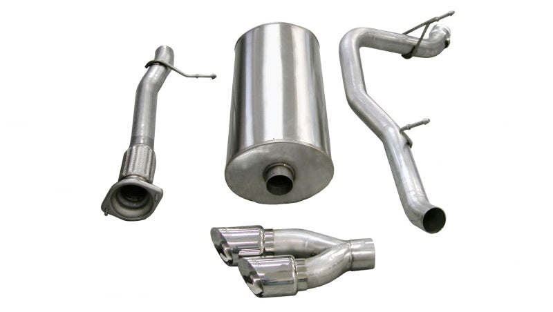 Corsa 07-10 Cadillac Escalade ESV 6.2L V8 Polished Sport Cat-Back Exhaust