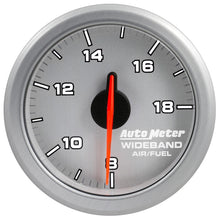 Load image into Gallery viewer, Autometer Airdrive 2-1/6in Wideband Air / Fuel Gauge 10:1-17:1 ARF Range - Silver