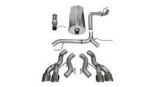 Load image into Gallery viewer, Corsa 12-13 Cadillac Escalade DUB 6.2L V8 Polished Sport Cat-Back Exhaust