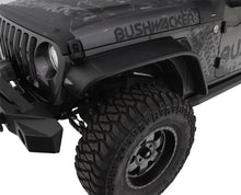 Load image into Gallery viewer, Bushwacker 2018+ Jeep Wrangler (JL) Unlimited Flat Style Flares 4pc - Black