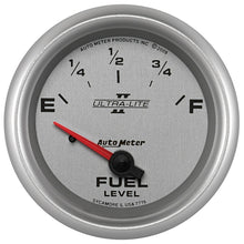 Load image into Gallery viewer, AutoMeter Gauge Fuel Level 2-5/8in. 240 Ohm(e) to 33 Ohm(f) Elec Ultra-Lite II