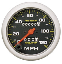 Load image into Gallery viewer, AutoMeter Gauge Speedometer 3-3/8in. 120MPH Mechanical Pro-Comp