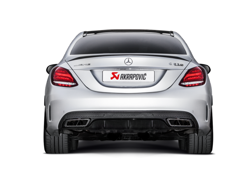 Akrapovic 15-17 AMG C63 Estate Evolution Line Cat Back (Titanium) w/ Carbon Tips (Req. Link Pipe)