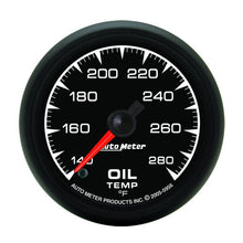 Load image into Gallery viewer, Autometer ES 52.4mm 140-280 Degree F Oil Temprature Gauge