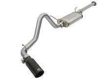 Load image into Gallery viewer, aFe MACHForce XP Cat Back SS Exhausts  Black Tips 05-12 Toyota Tacoma L4-2.7L