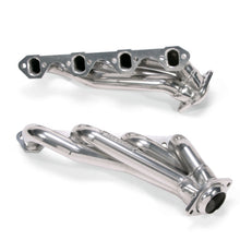 Load image into Gallery viewer, BBK 79-93 Mustang 351 Swap Shorty Unequal Length Exhaust Headers - 1-5/8 Silver Ceramic