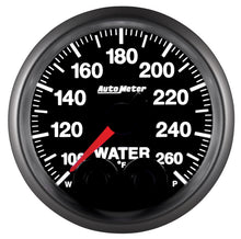 Load image into Gallery viewer, Autometer Elite Nascar 2-1/16in 100-260 Deg. F Water Temp. w/ Peak and Warn Gauge w/ Pro-Control