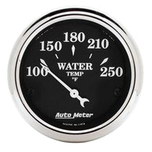 Load image into Gallery viewer, Autometer 2 1/16in 250 Degree F Old Tyme Electric Water Temp Gauge