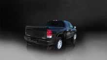 Load image into Gallery viewer, Corsa 99-06 GMC Sierra 4.8L V8 3in Cat-Back Single Side w Twin 4in Black Pro-Series Tips