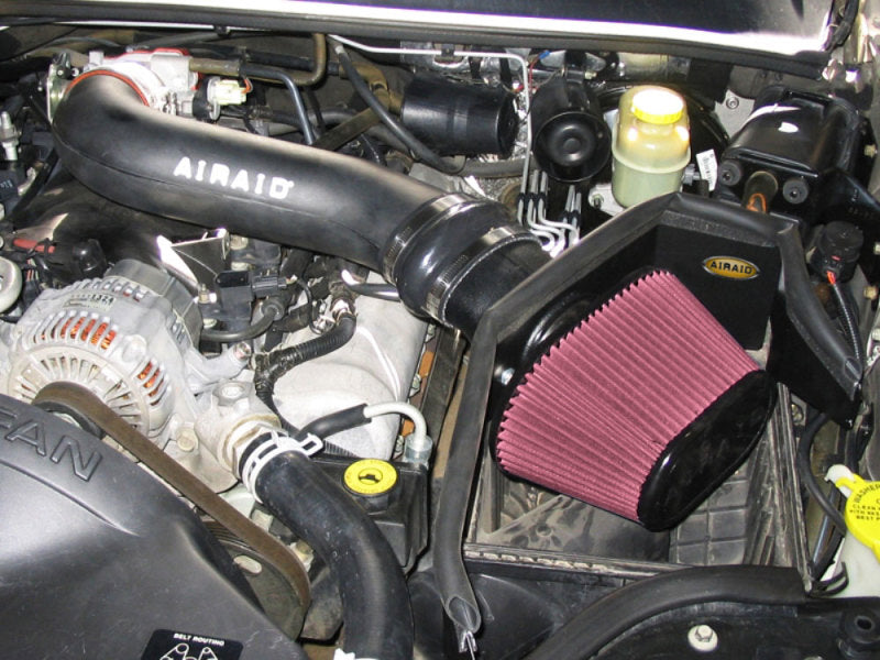 Airaid 99-04 Jeep Grand Cherokee 4.7L (incl HO) CAD Intake System w/ Tube (Oiled / Red Media)