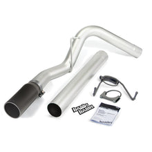 Load image into Gallery viewer, Banks Power 10-13 Dodge 6.7L CCLB Monster Exhaust System - SS Single Exhaust w/ Black Tip