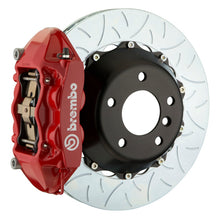 Load image into Gallery viewer, Brembo 08-13 M3 (E90/E92/E93) Rear GT BBK 4 Piston Cast 380x28 2pc Rotor Slotted Type-3-Red