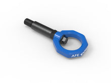 Load image into Gallery viewer, aFe Control Front Tow Hook Blue 20-21 Toyota GR Supra (A90)