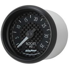 Load image into Gallery viewer, Autometer GT Series 52mm Mechanical 0-35 psi Boost Gauge