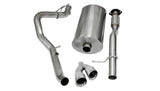 Corsa 09-13 Chevrolet Suburban 1500 5.3L V8 Polished Sport Cat-Back Exhaust