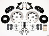 Wilwood Dynapro 6 Front Hub Kit 12.19in 55-57 Chevy