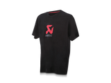 Akrapovic Mens Logo Black T-Shirt - 4XL